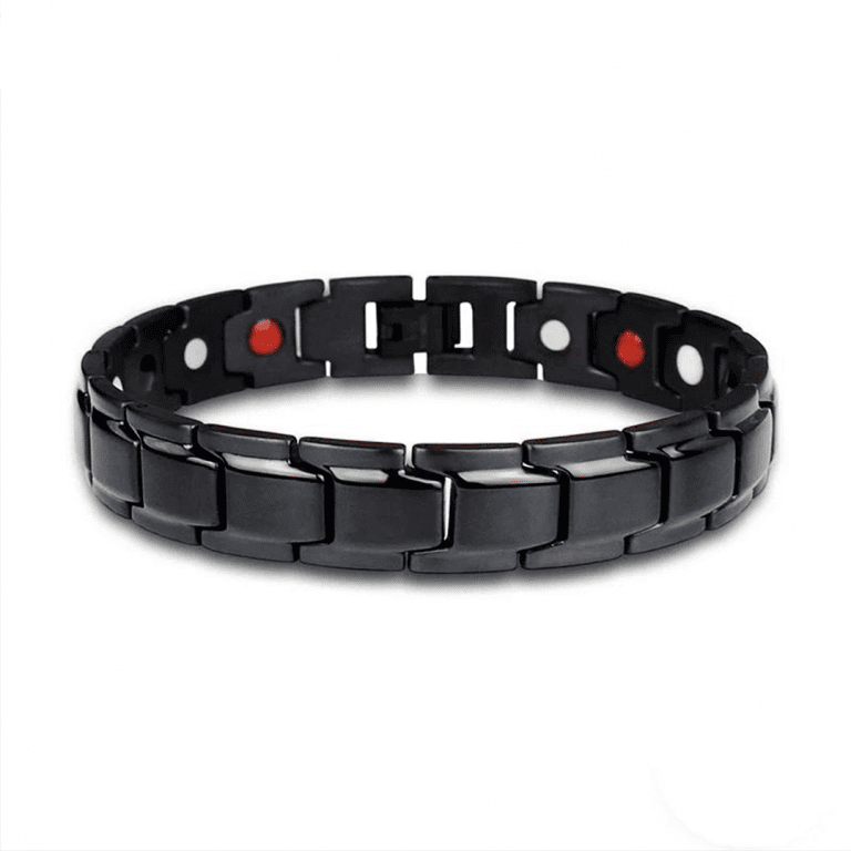 Pulsera De Magnetoterapia Negro Mate - Imagen 2