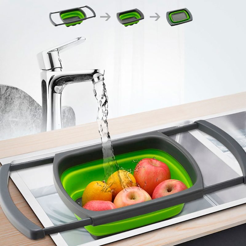 Escurridor plegable para frutas y verduras - Imagen 2