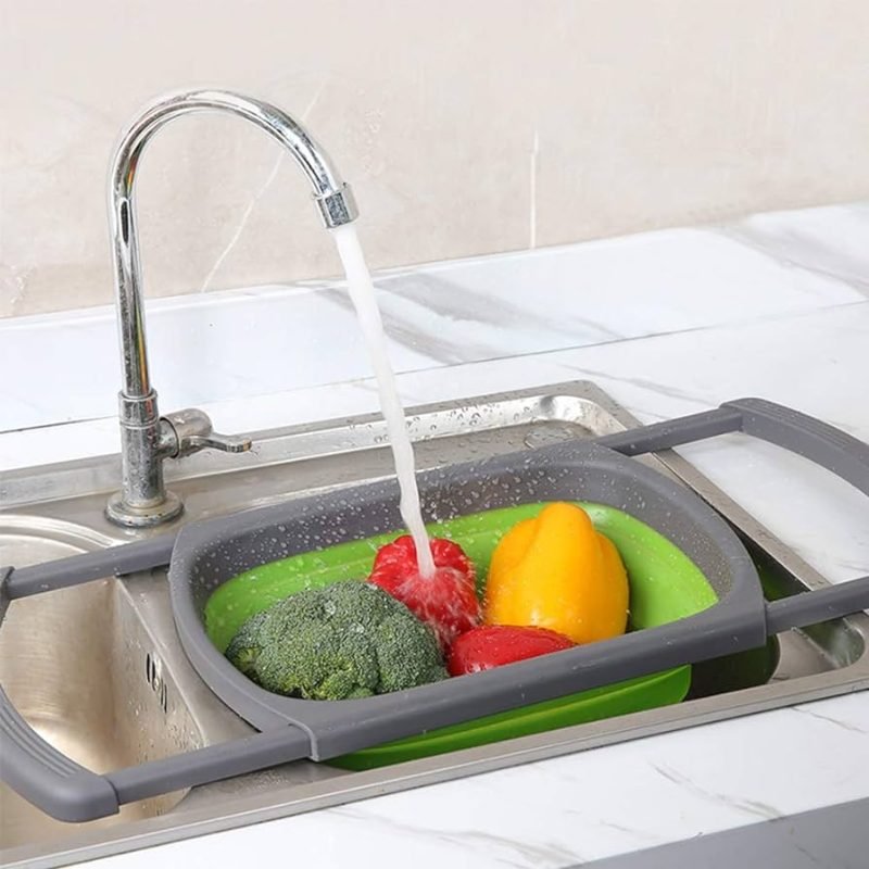 Escurridor plegable para frutas y verduras - Imagen 3