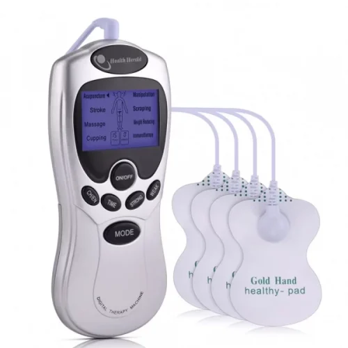 Electroestimulador de 4 parches
